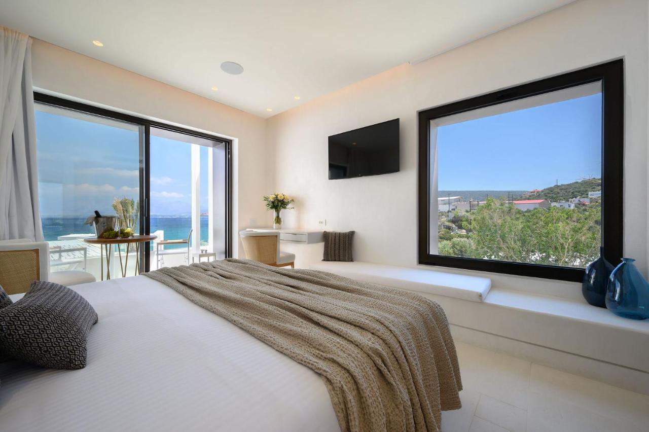 The Island Concept Luxury Boutique Hotel Heated Pool アイオス・ニコラオス エクステリア 写真
