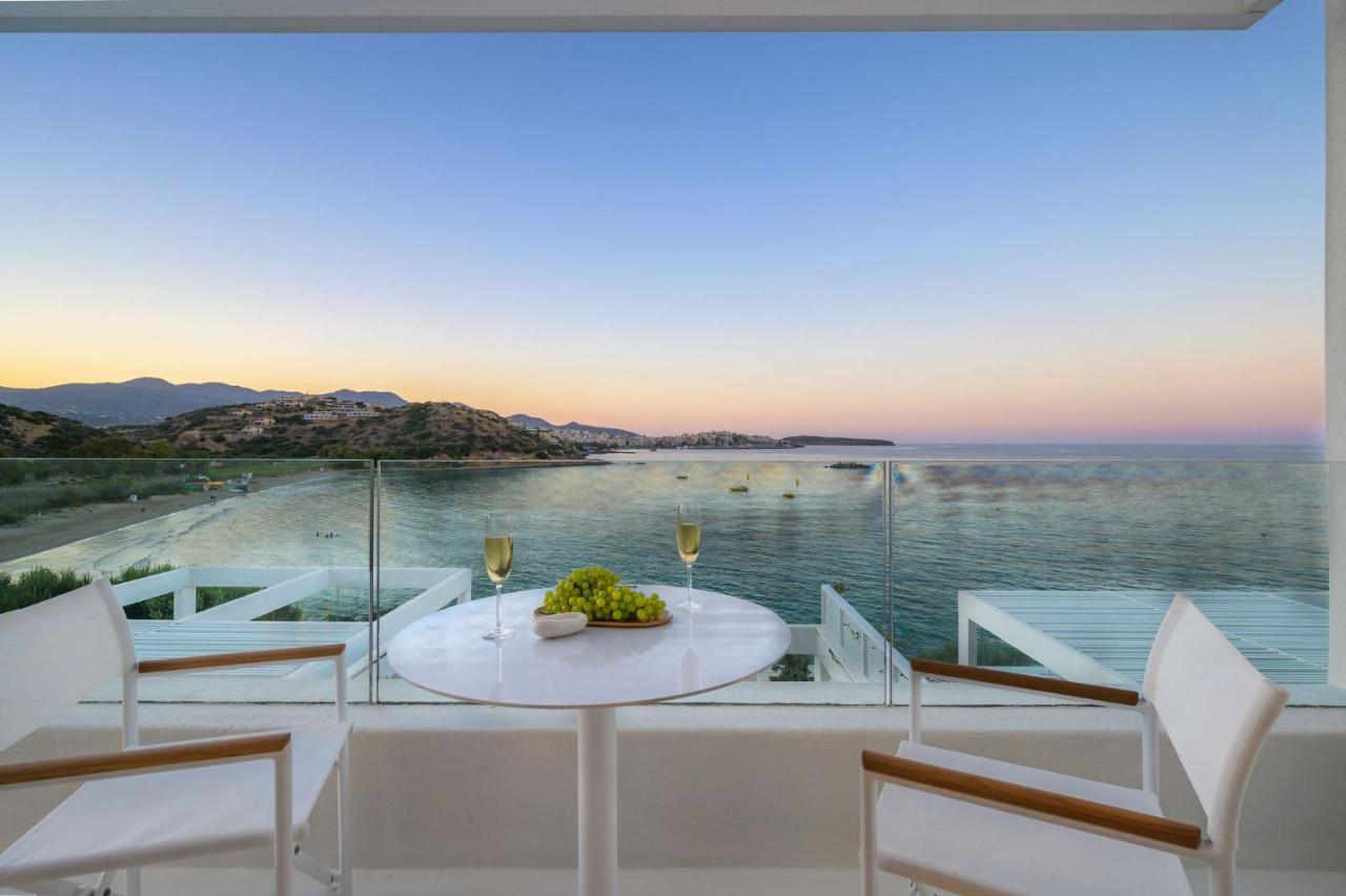 The Island Concept Luxury Boutique Hotel Heated Pool アイオス・ニコラオス エクステリア 写真