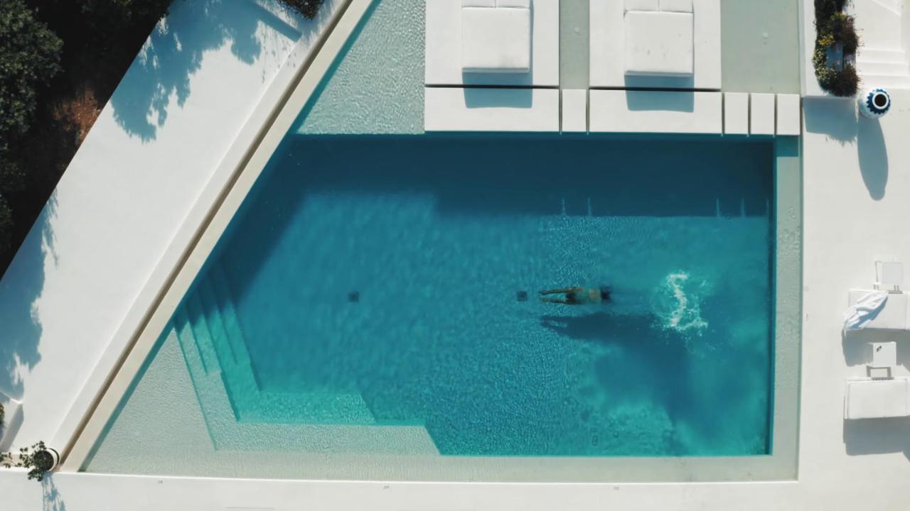 The Island Concept Luxury Boutique Hotel Heated Pool アイオス・ニコラオス エクステリア 写真