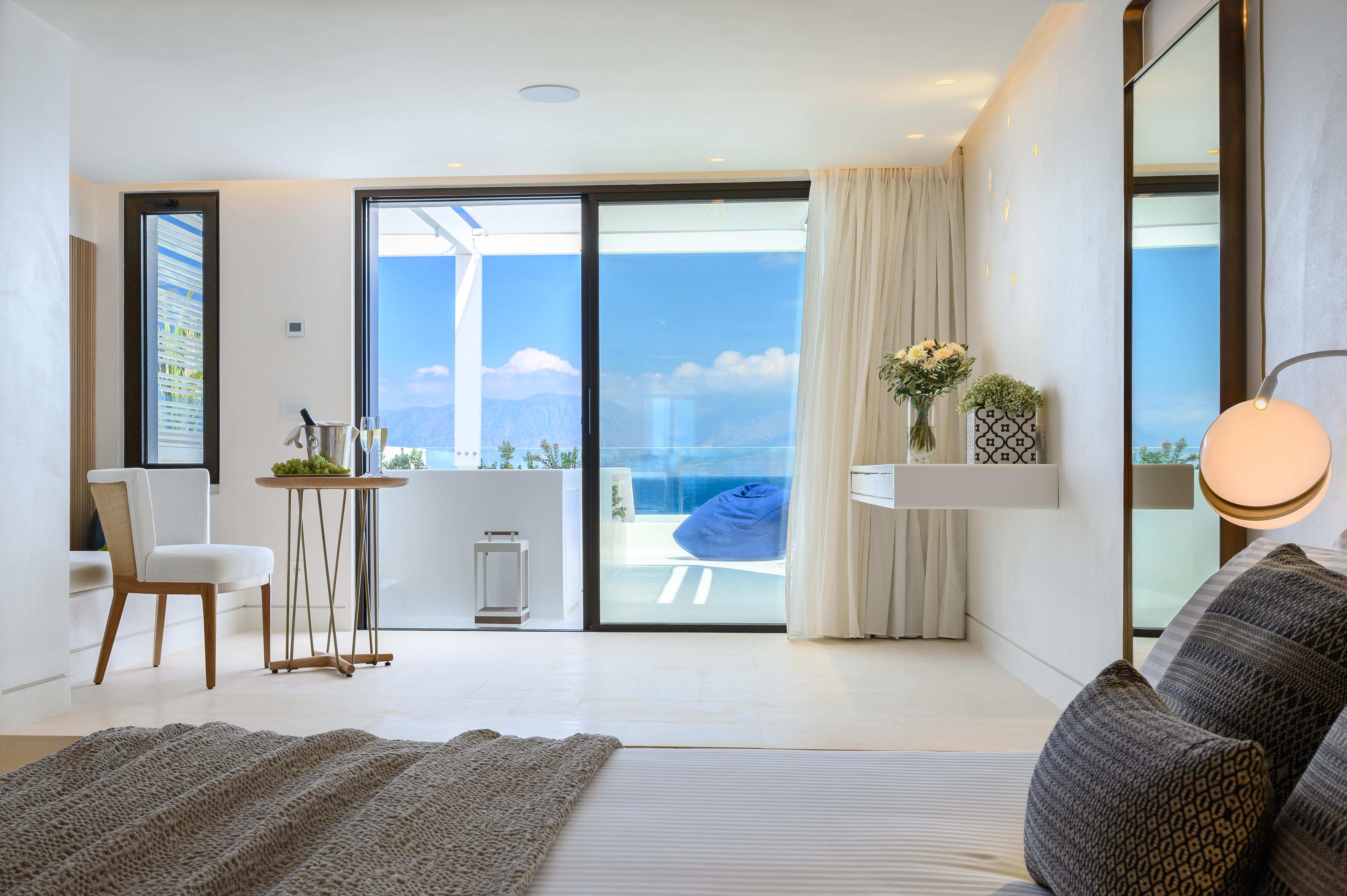 The Island Concept Luxury Boutique Hotel Heated Pool アイオス・ニコラオス エクステリア 写真