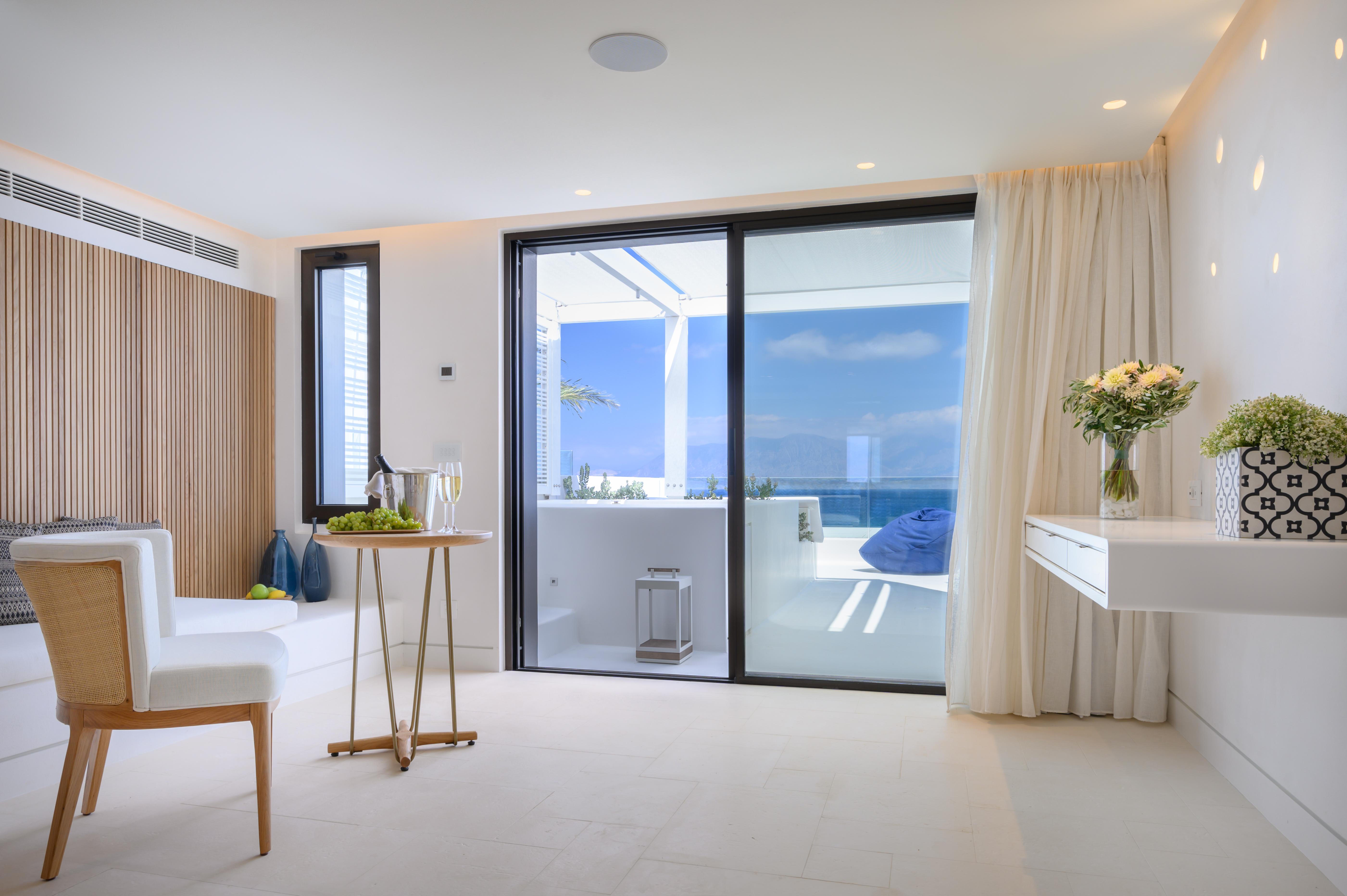 The Island Concept Luxury Boutique Hotel Heated Pool アイオス・ニコラオス エクステリア 写真