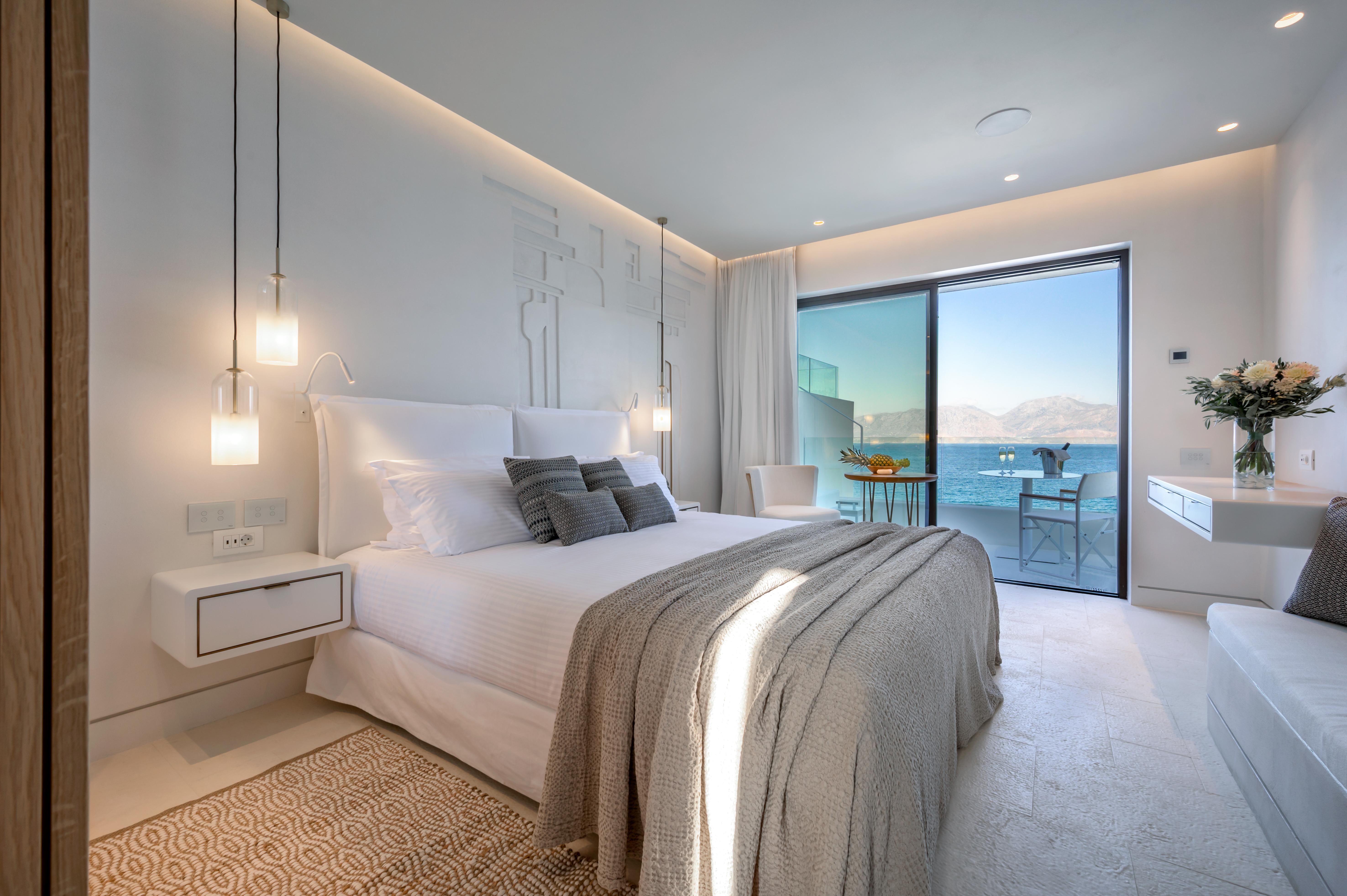 The Island Concept Luxury Boutique Hotel Heated Pool アイオス・ニコラオス エクステリア 写真